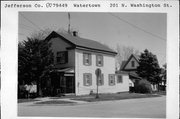 201 N WASHINGTON ST, a Front Gabled house, built in Watertown, Wisconsin in 1860.