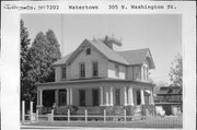 305 N WASHINGTON ST, a Queen Anne house, built in Watertown, Wisconsin in 1890.