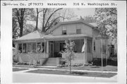 316 N WASHINGTON ST, a Bungalow house, built in Watertown, Wisconsin in 1910.