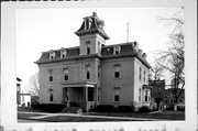 311 S WASHINGTON ST, a Second Empire house, built in Watertown, Wisconsin in 1876.