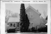 218 N WATER ST, a Gabled Ell house, built in Watertown, Wisconsin in 1905.