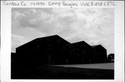 VOLK FIELD CRTC, a Astylistic Utilitarian Building industrial bldg/manufacturing facility, built in Camp Douglas, Wisconsin in 1966.