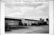 VOLK FIELD CRTC, a Astylistic Utilitarian Building garage, built in Camp Douglas, Wisconsin in 1956.