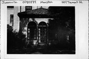 214 TREMONT ST, a Italianate house, built in Mauston, Wisconsin in 1869.