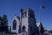 5810 8TH AVE, a Late Gothic Revival church, built in Kenosha, Wisconsin in 1907.