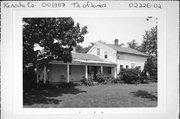 220 OLD GREEN BAY RD, a Greek Revival house, built in Somers, Wisconsin in 1850.