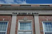 Two Rivers Post Office, a Building.