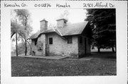 2901 ALFORD DR, a Craftsman park shelter/building, built in Kenosha, Wisconsin in 1936.