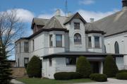 1814 JEFFERSON ST, a Queen Anne religious residence, built in Two Rivers, Wisconsin in 1895.