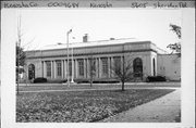 5605 SHERIDAN RD, a Neoclassical/Beaux Arts post office, built in Kenosha, Wisconsin in 1933.