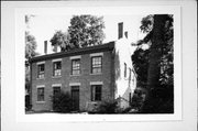 213 CLOWNEY ST, a Federal house, built in Mineral Point, Wisconsin in 1847.