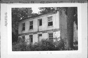 213 CLOWNEY ST, a Federal house, built in Mineral Point, Wisconsin in 1847.