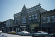 STEELE ST, 316-322, a Queen Anne large retail building, built in Algoma, Wisconsin in 1905.