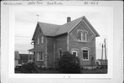 COUNTY HIGHWAY X, S SIDE, JUST E OF TRU-WAY RD, a Cross Gabled house, built in Red River, Wisconsin in 1895.