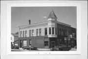 300-304 STEELE ST, a Queen Anne large retail building, built in Algoma, Wisconsin in 1894.