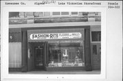 STEELE ST, 316-322, a Queen Anne large retail building, built in Algoma, Wisconsin in 1905.