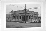 106 CHURCH AVE, a Neoclassical/Beaux Arts bank/financial institution, built in Casco, Wisconsin in 1914.