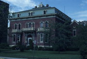 608 S 11TH ST, a Second Empire rectory/parsonage, built in La Crosse, Wisconsin in 1877.