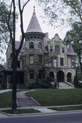 1419 CASS ST, a Romanesque Revival house, built in La Crosse, Wisconsin in 1891.