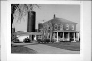 STATE HIGHWAY 33 AND WUENSCH RD, a Two Story Cube house, built in Greenfield, Wisconsin in 1895.