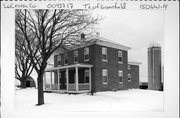 STATE HIGHWAY 33 AND WUENSCH RD, a Two Story Cube house, built in Greenfield, Wisconsin in 1895.