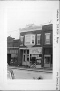 1517 COMMERCIAL ST, a Queen Anne retail building, built in Bangor, Wisconsin in 1898.