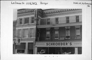 1520-1522 COMMERCIAL ST, a Italianate retail building, built in Bangor, Wisconsin in 1900.