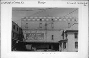 COMMERCIAL ST, a brewery, built in Bangor, Wisconsin in 1858.