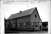 901 S 4TH ST, a Early Gothic Revival church, built in La Crosse, Wisconsin in 1867.