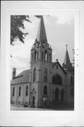 1201 AVON ST, a Late Gothic Revival house of worship, built in La Crosse, Wisconsin in 1906.