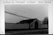 BARRON ISLAND, PETTIBONE PARK, a Spanish/Mediterranean Styles bath house/restroom facility, built in La Crosse, Wisconsin in 1925.