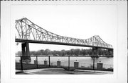 W END OF CASS ST, a NA (unknown or not a building) bridge, built in La Crosse, Wisconsin in 1939.
