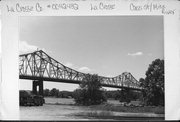 W END OF CASS ST, a NA (unknown or not a building) bridge, built in La Crosse, Wisconsin in 1939.