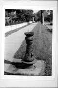 NE corner Cass and West Ave. S, a NA (unknown or not a building) fountain, built in La Crosse, Wisconsin in 1920.