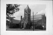 721 KING ST, a Romanesque Revival church, built in La Crosse, Wisconsin in 1886.