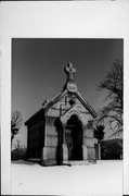 1407 La Crosse St., a Early Gothic Revival cemetery building/monument, built in La Crosse, Wisconsin in 1888.
