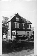 6104 STATE HIGHWAY 35, a Queen Anne house, built in Shelby, Wisconsin in 1897.