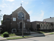 1000 S LAYTON BLVD, a Late Gothic Revival house of worship, built in Milwaukee, Wisconsin in 1922.
