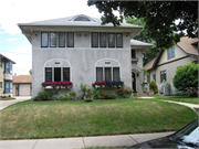 1320-1320A S LAYTON BLVD, a Spanish/Mediterranean Styles duplex/two-flat, built in Milwaukee, Wisconsin in 1923.