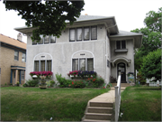 1320-1320A S LAYTON BLVD, a Spanish/Mediterranean Styles duplex/two-flat, built in Milwaukee, Wisconsin in 1923.
