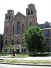 1413-1501 S LAYTON BLVD, a Romanesque Revival religious residence, built in Milwaukee, Wisconsin in 1890.