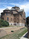 1413-1501 S LAYTON BLVD, a Romanesque Revival monastery, convent, religious retreat, built in Milwaukee, Wisconsin in 1890.