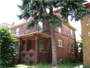 2115 S LAYTON BLVD, a American Foursquare house, built in Milwaukee, Wisconsin in 1908.