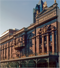 144 E WELLS ST, a German Renaissance Revival theater, built in Milwaukee, Wisconsin in 1895.