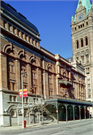 144 E WELLS ST, a German Renaissance Revival theater, built in Milwaukee, Wisconsin in 1895.