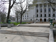 CAPITOL SQUARE, a Neoclassical/Beaux Arts government office/facility, built in Madison, Wisconsin in 1906.
