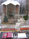 216 W MAIN ST, a Romanesque Revival house of worship, built in Madison, Wisconsin in 1857.