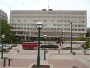 210 MARTIN LUTHER KING BLVD, a International Style courthouse, built in Madison, Wisconsin in 1955.