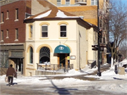 101 N HAMILTON ST, a Italianate small retail building, built in Madison, Wisconsin in 1867.
