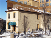 101 N HAMILTON ST, a Italianate small retail building, built in Madison, Wisconsin in 1867.